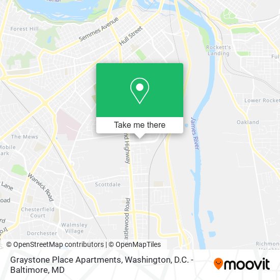 Graystone Place Apartments map