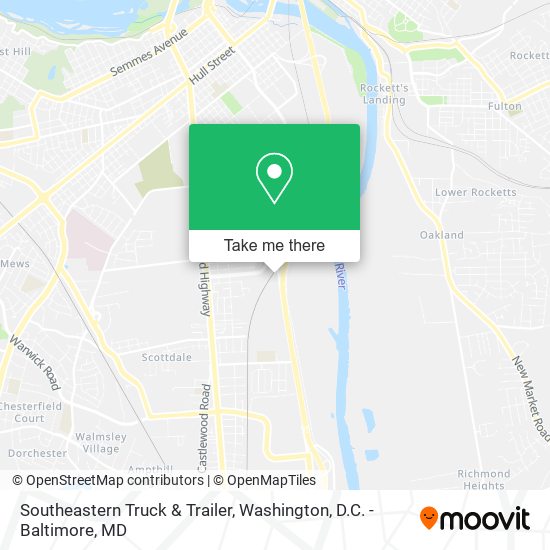 Southeastern Truck & Trailer map