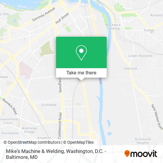 Mapa de Mike's Machine & Welding