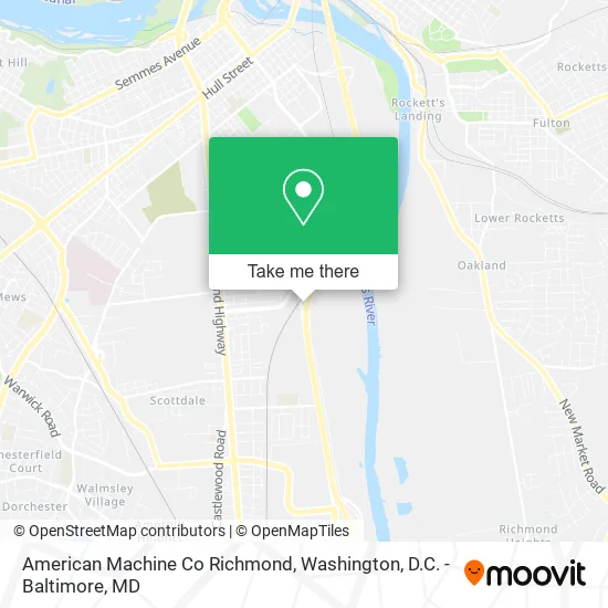 Mapa de American Machine Co Richmond