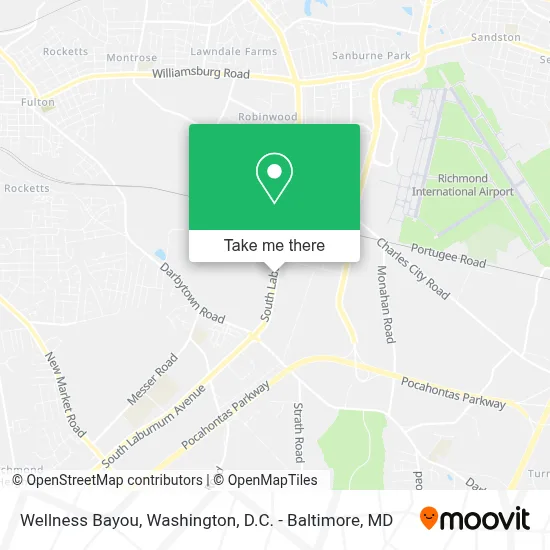 Wellness Bayou map