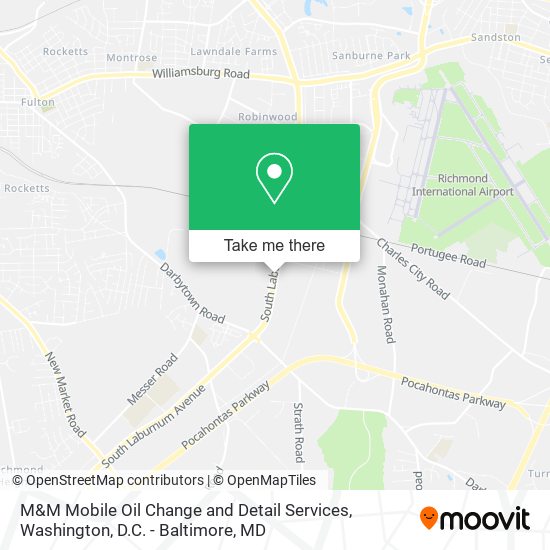 M&M Mobile Oil Change and Detail Services map