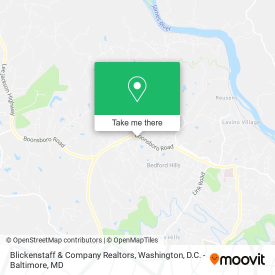 Mapa de Blickenstaff & Company Realtors