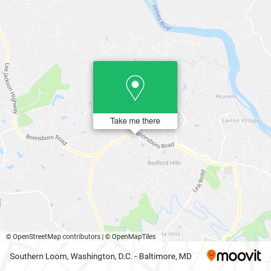 Southern Loom map