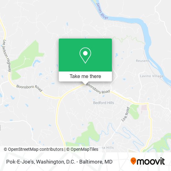Pok-E-Joe's map