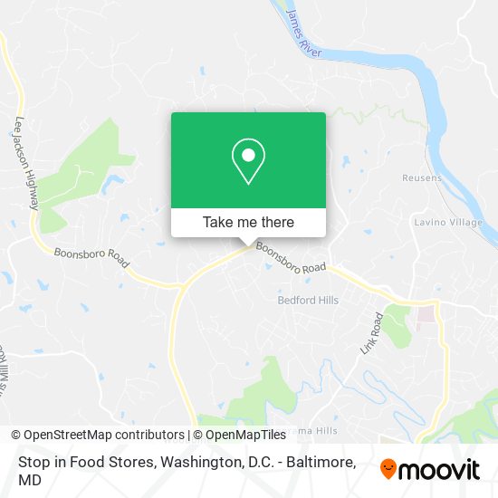 Mapa de Stop in Food Stores