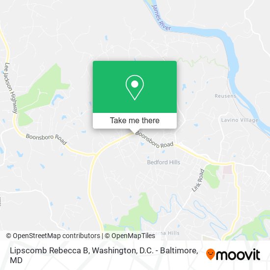 Lipscomb Rebecca B map