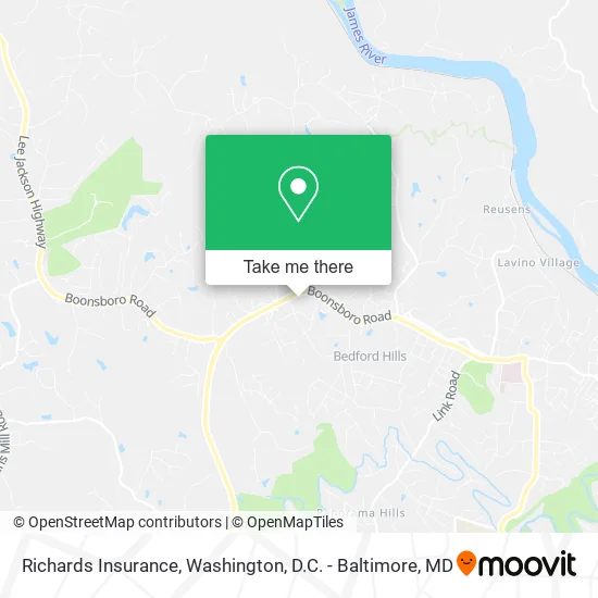Richards Insurance map