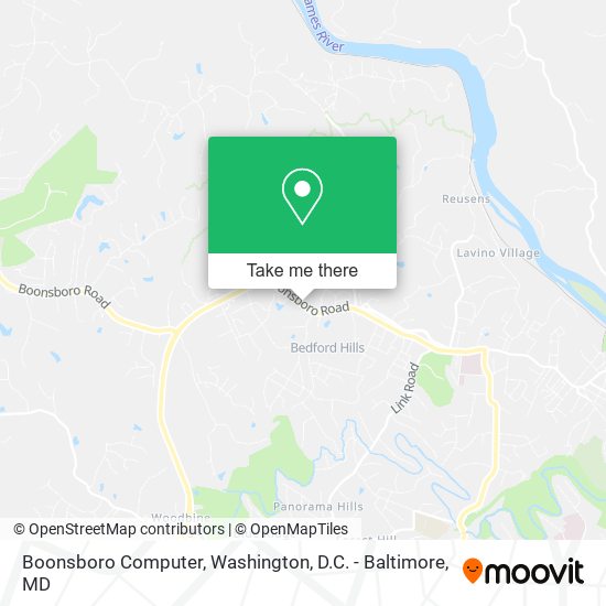 Boonsboro Computer map