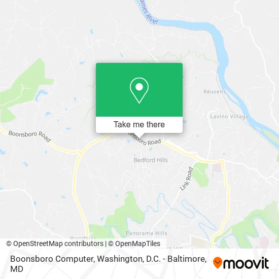 Boonsboro Computer map