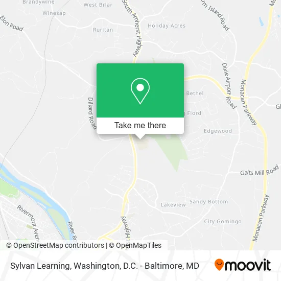 Sylvan Learning map