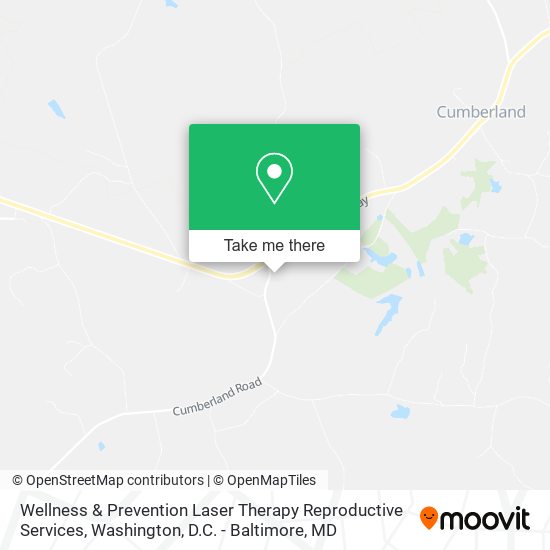 Wellness & Prevention Laser Therapy Reproductive Services map