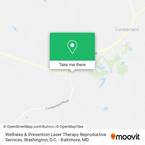 Wellness & Prevention Laser Therapy Reproductive Services map