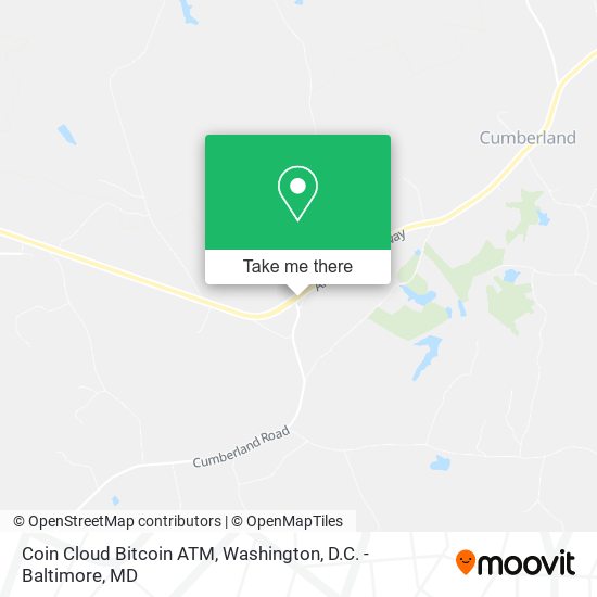 Mapa de Coin Cloud Bitcoin ATM