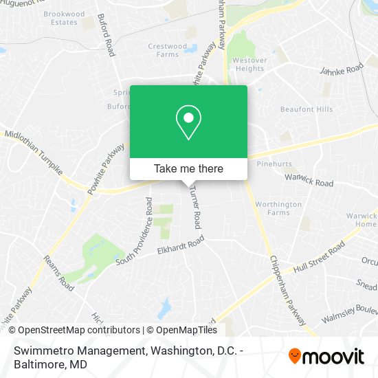 Mapa de Swimmetro Management