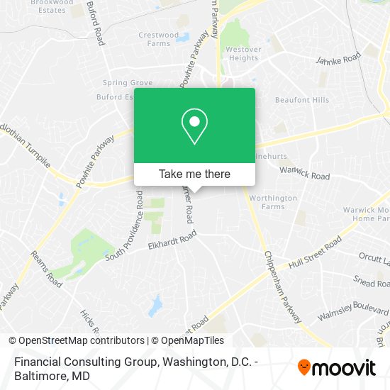 Mapa de Financial Consulting Group