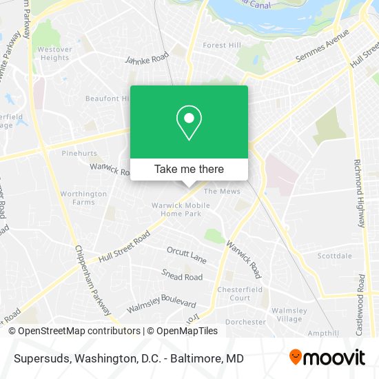 Supersuds map
