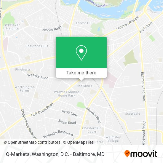 Q-Markets map
