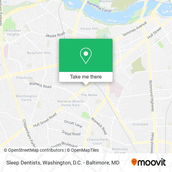 Mapa de Sleep Dentists