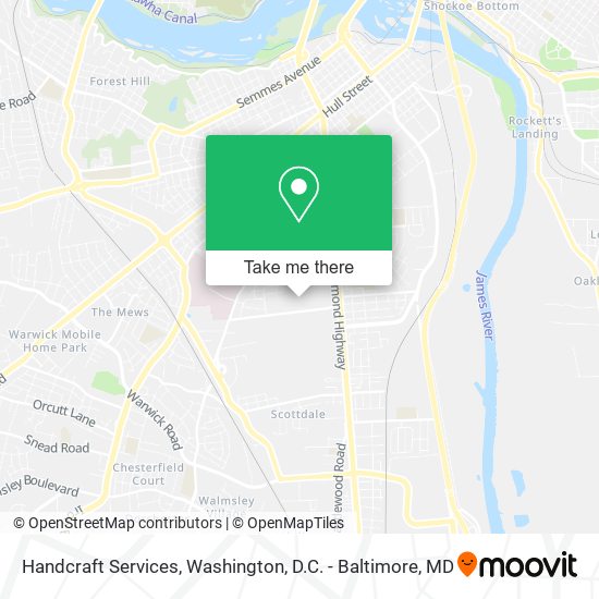 Handcraft Services map