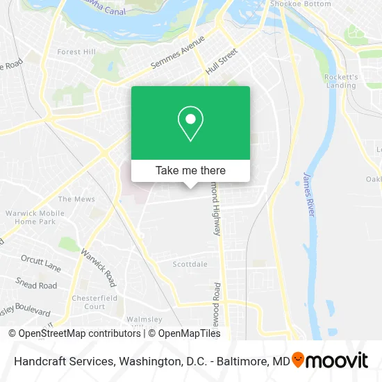 Handcraft Services map