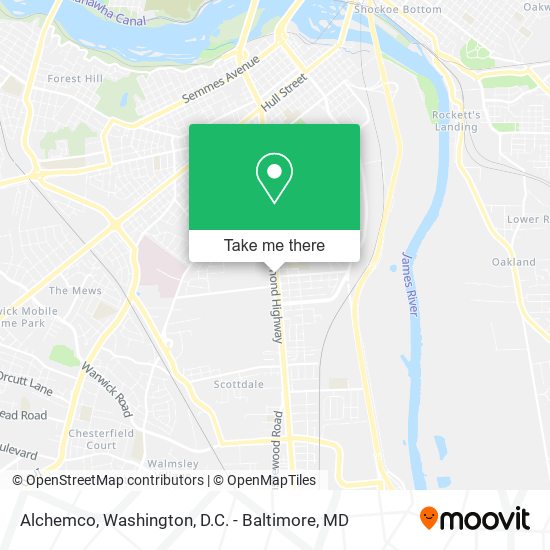 Alchemco map