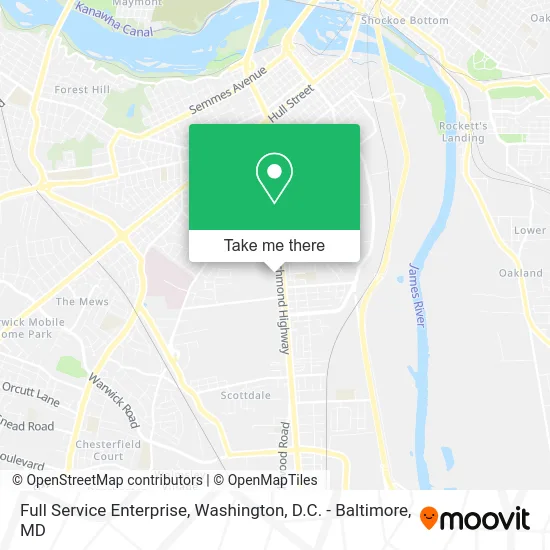 Full Service Enterprise map