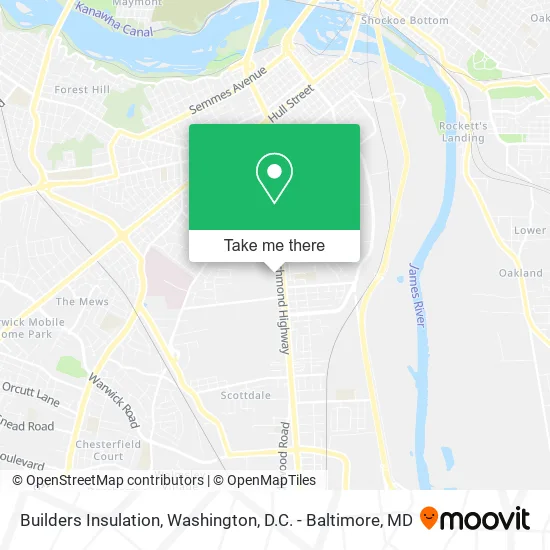 Builders Insulation map