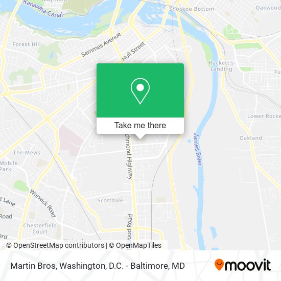 Martin Bros map