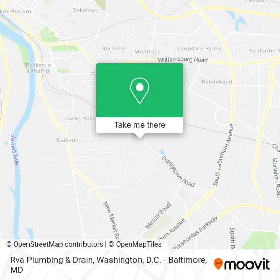 Rva Plumbing & Drain map