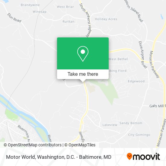 Mapa de Motor World
