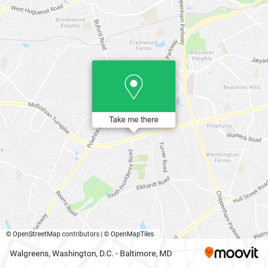 Walgreens map