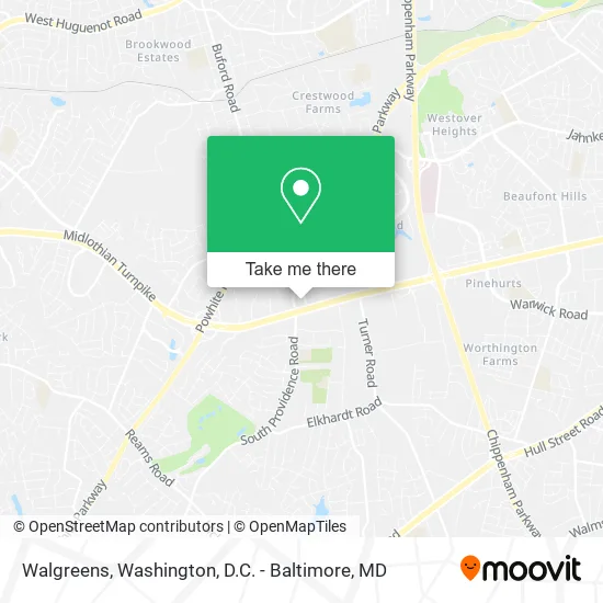 Walgreens map