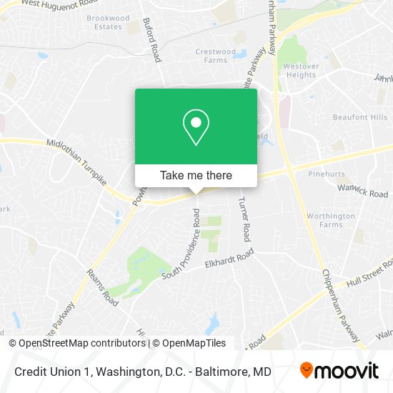 Mapa de Credit Union 1