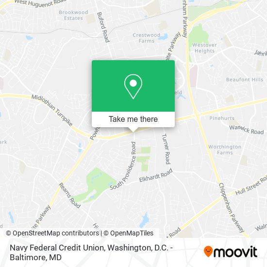 Navy Federal Credit Union map
