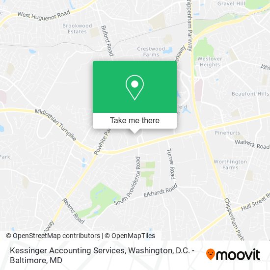 Kessinger Accounting Services map