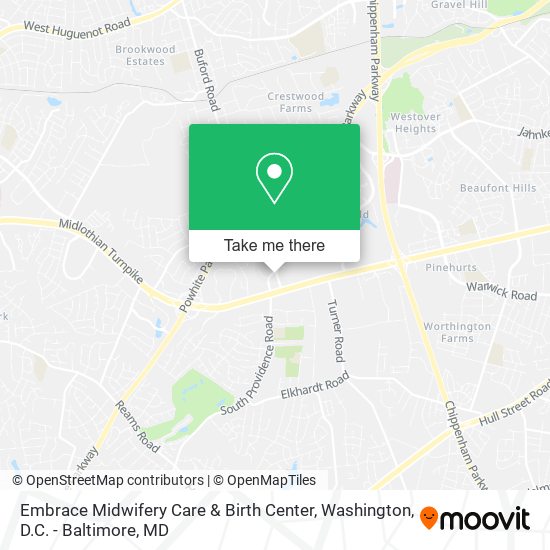 Embrace Midwifery Care & Birth Center map