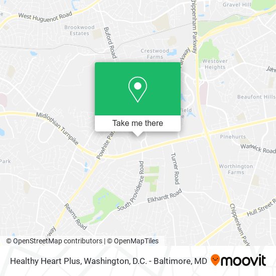 Healthy Heart Plus map