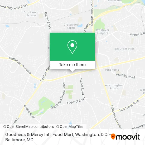 Goodness & Mercy Int'l Food Mart map