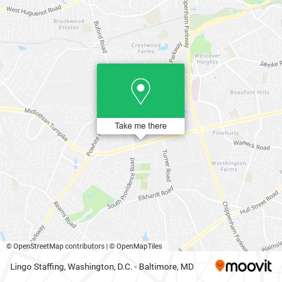 Lingo Staffing map