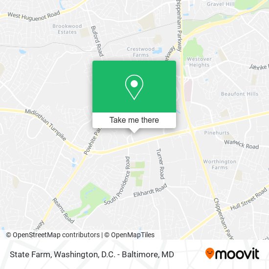 Mapa de State Farm