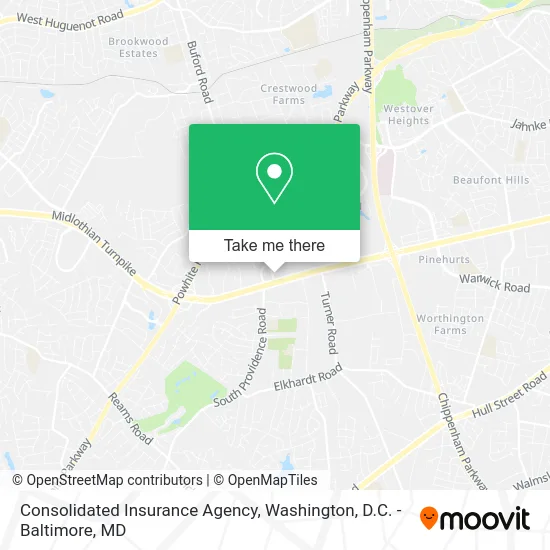 Consolidated Insurance Agency map