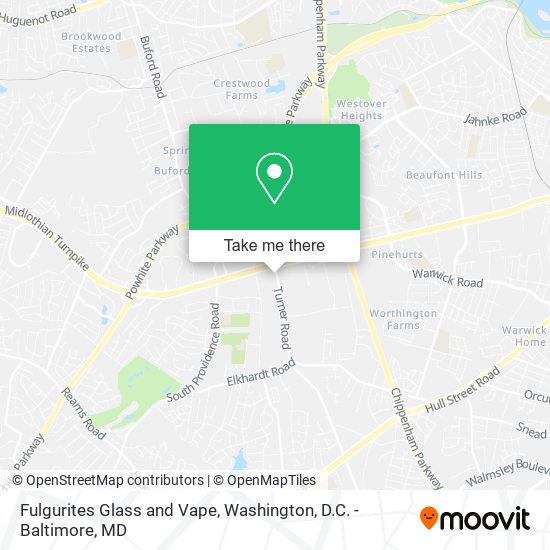 Fulgurites Glass and Vape map