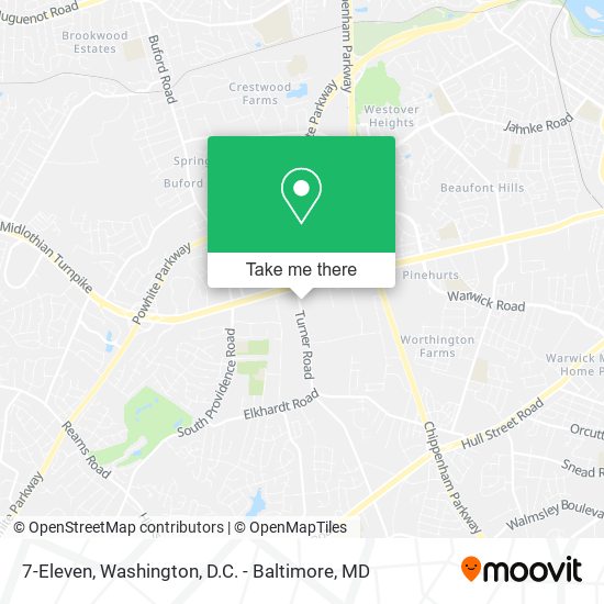 7-Eleven map