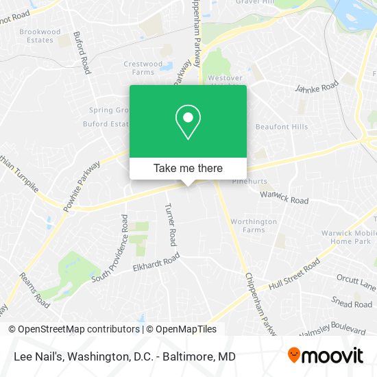 Lee Nail's map