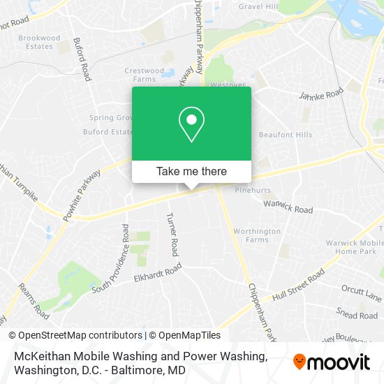 McKeithan Mobile Washing and Power Washing map