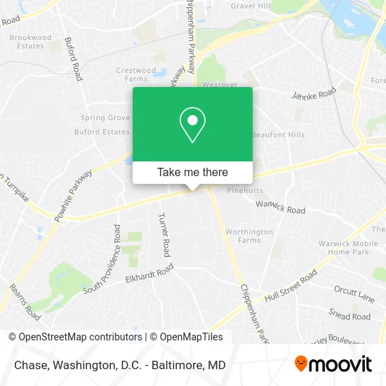 Chase map