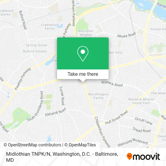 Midlothian TNPK/N map