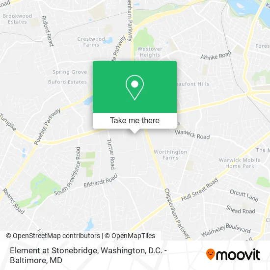 Element at Stonebridge map