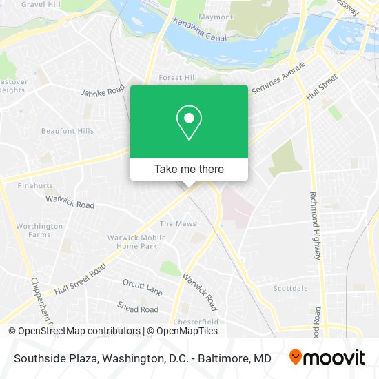 Southside Plaza map